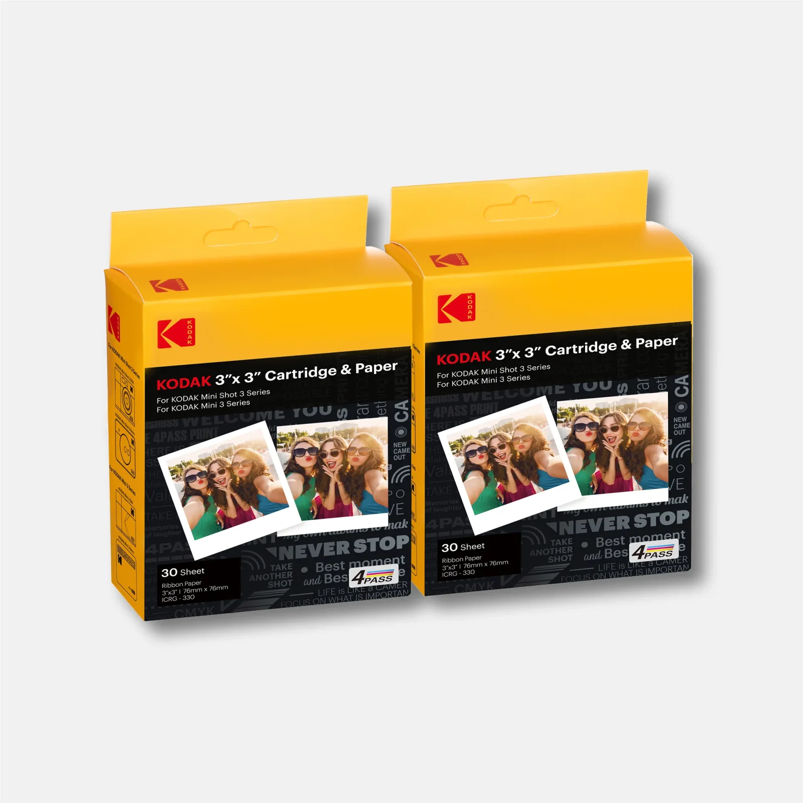 Kodak 4PASS 3 x 3 - Cartouche Mini 3 - vue 3